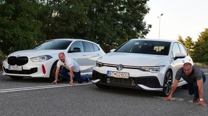 Test VW Golf 8 GTI CS a BMW 128ti - bavorák útočí na klientov golfa gti. robí to správne?