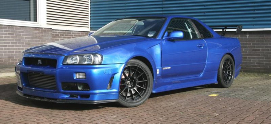 ! Neuveriteľné - Bratislavský Skyline R34 GT-R !