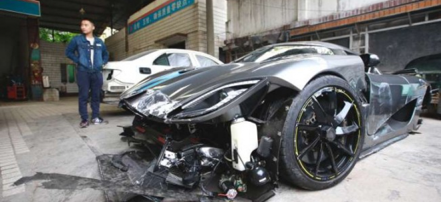 Číňan rozbil Koenigsegg Agera R za 4,1 milióna dolárov, existovalo len 6 ks