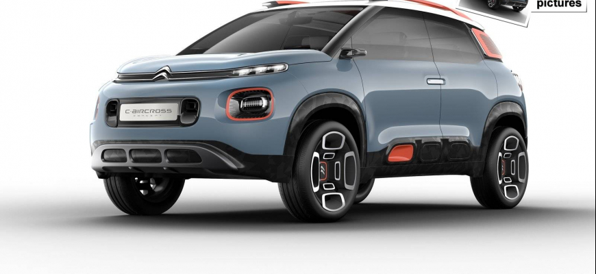 C-aircross concept je vízia malého SUV Citroen