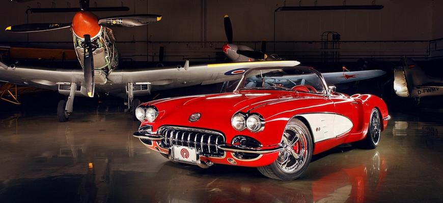 Chevy Corvette C1 od Pogea Racing z roku 1959 je prenádherný kus auta