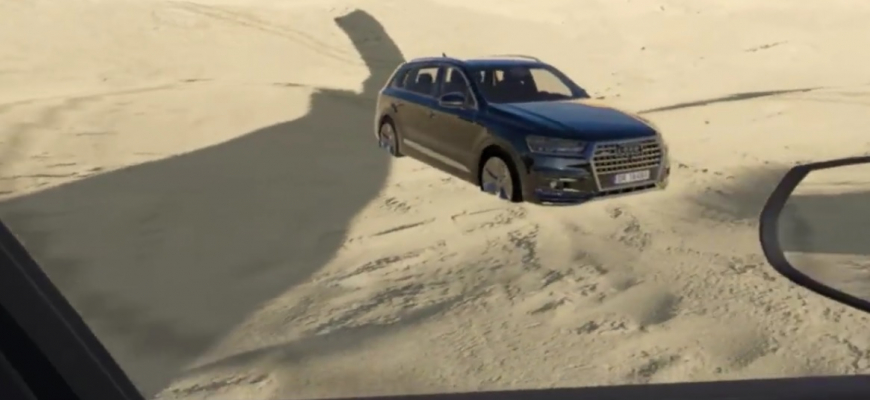 Vytvorte si vlastnú pieskovú rally s Audi :)