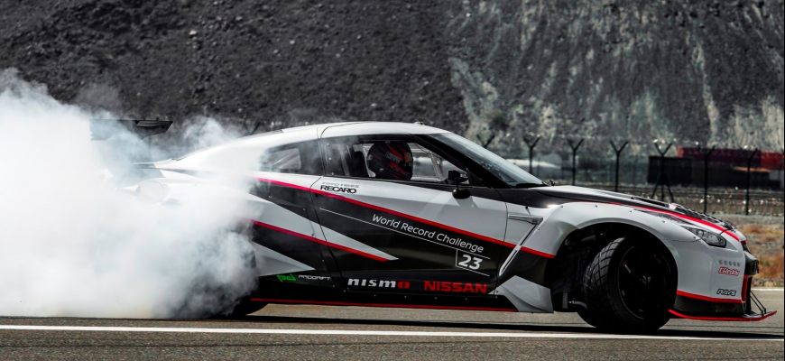 Japonec stanovil nový svetový rekord. Driftoval v rýchlosti 304,96 km/h!