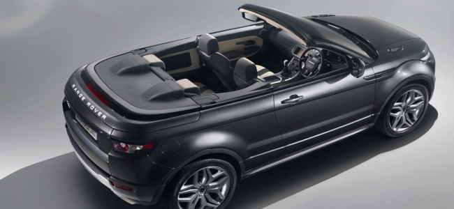 SUV cabrio Range Rover Evoque sa nekoná