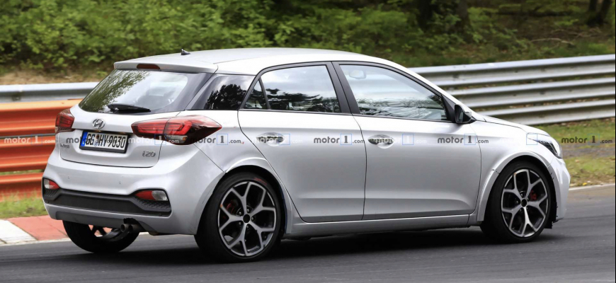 Hyundai i20 N na prvých fotkách z okruhu