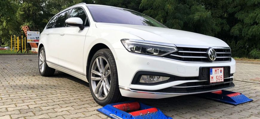 VW Passat B8 4x4 test