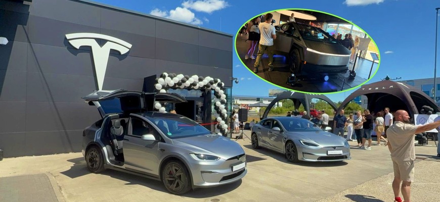 Prvé Tesla Centrum na Slovensku je otvorené! Najväčšiu pozornosť pútal Cybertruck