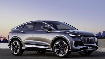 NEMCI UKÁZALI AUDI Q4 SPORTBACK E-TRON. PREZLEČENÁ ŠKODA ENYAQ PRE NÁROČNÝCH