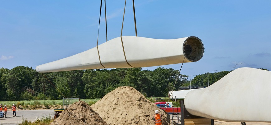 Protihlukové steny z vyradených veterných turbín?