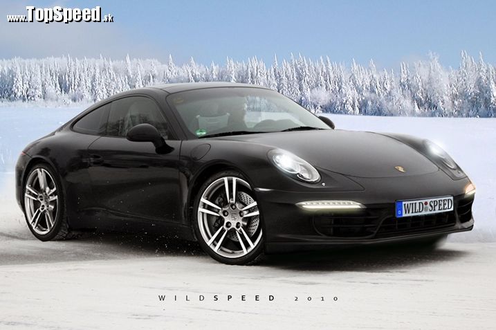 Jeden z predpokladaných tvarov Porsche 911 od Wildspeed