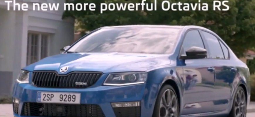Prvé video a reklama na novú Škoda Octavia III RS. Vyzerá skvele!