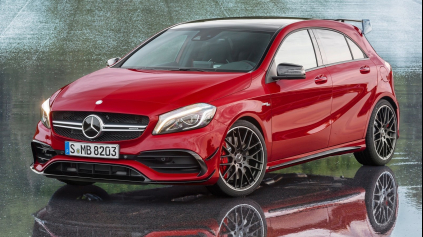 MODERNIZOVANÝ MERCEDES AMG A 45 DÁVA Z DVOJLITRA 381 KONÍ!