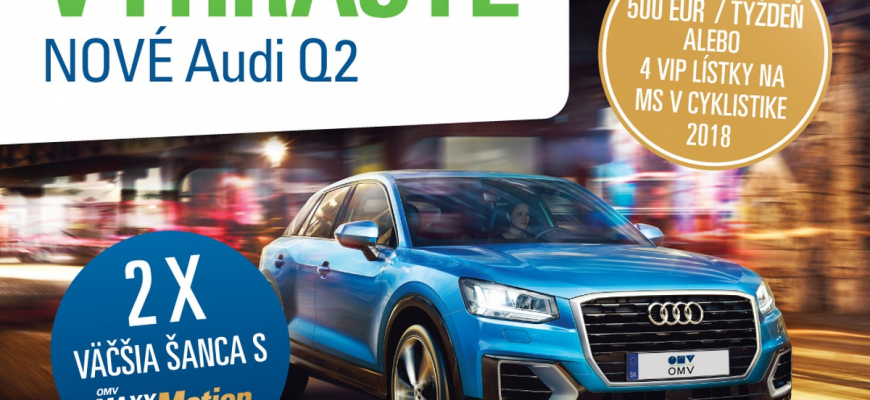 Natankujte na OMV a vyhrajte Audi Q2