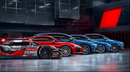 PRICHÁDZA RIADNA DÁVKA VÝKONU. AUDI SPORT PLÁNUJE AŽ 6 MODELOV RS