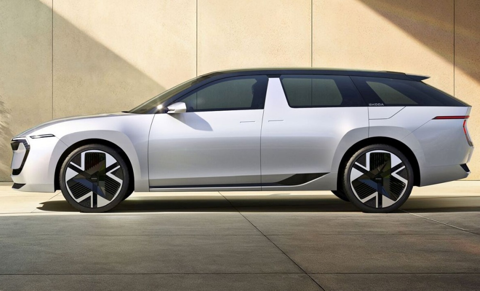 NOVÁ ŠKODA VISION O OFICIÁLNE: TOTO JE CHYSTANÁ ELEKTRICKÁ OCTAVIA COMBI!