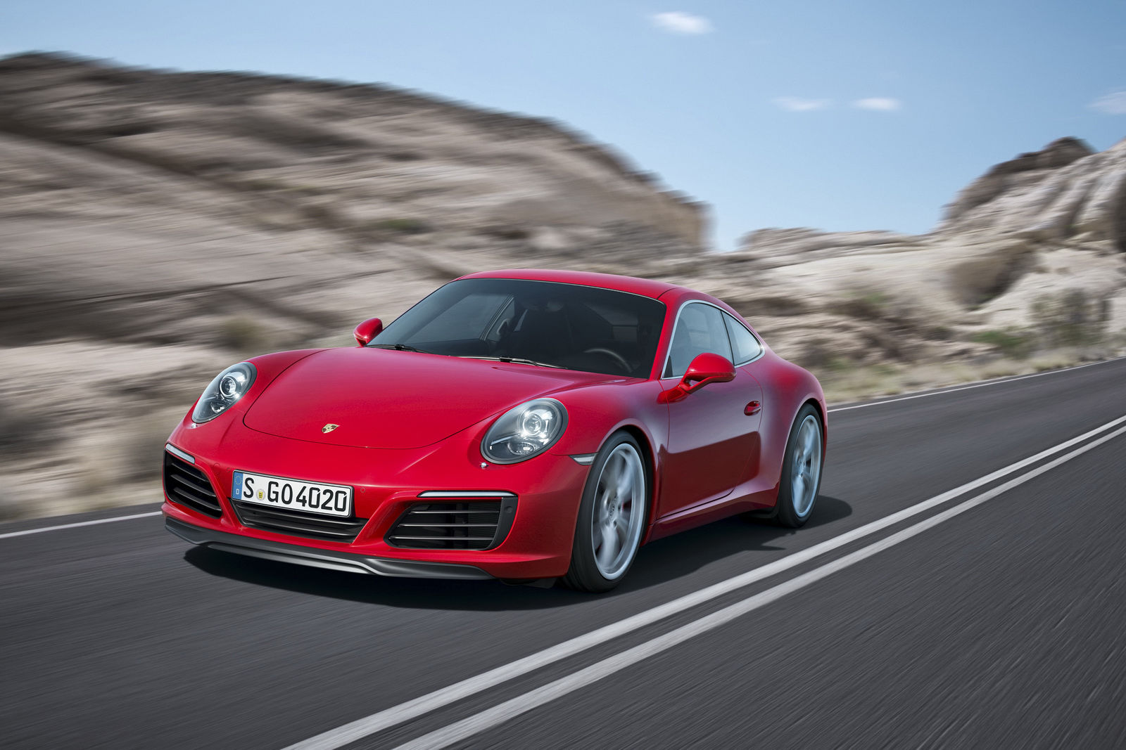 Porsche 911 facelift 2015