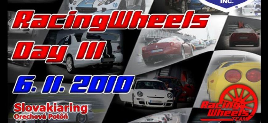 POZVÁNKA: 3 Racing Wheels Day na okruhu Slovakia Ring