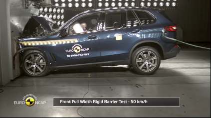 NOVÉ BMW X5 EURO NCAP DÁVA S MALÝMI NEDOSTATKAMI