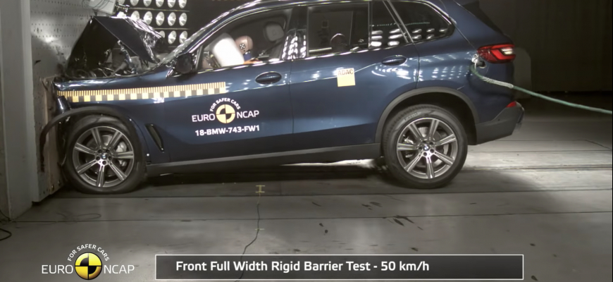 Nové BMW X5 Euro NCAP dáva s malými nedostatkami