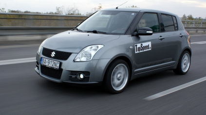 Test jazdenky Suzuki Swift Turbo
