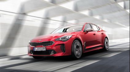 Kia Stinger chce konkurovať prémiovkám, má V6, 370k a zadný náhon