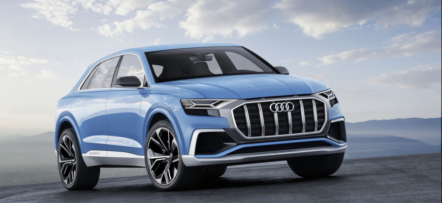 Hybridný koncept Audi Q8 naznačuje, čo príde na trh už budúci rok