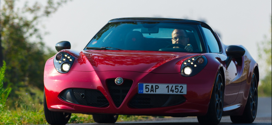 Test Alfa Romeo 4C Spider