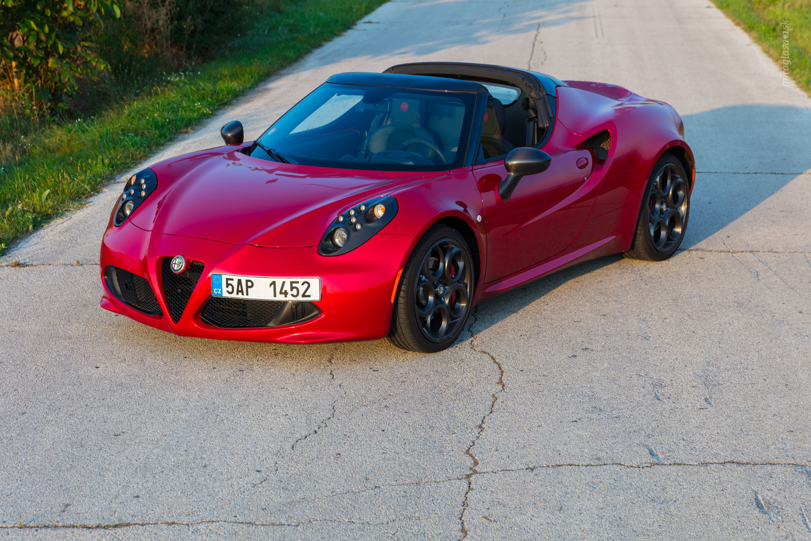 TopSpeed.sk test - Alfa Romeo 4C spider