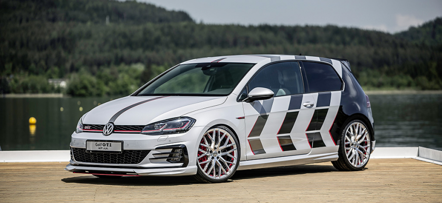 Volkswagen Golf GTI Next Level je 400 k ukážka z Wörthersee