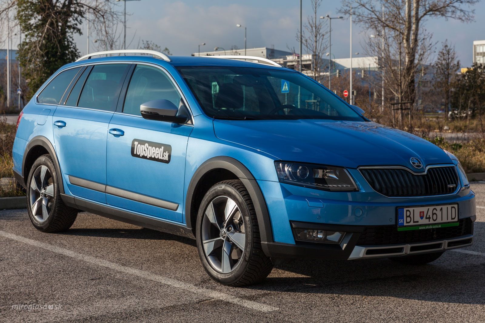 TopSpeed.sk test - Skoda Octavia III Scout TDI