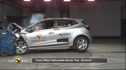Testy Euro NCAP Renault Clio zvládol s prehľadom