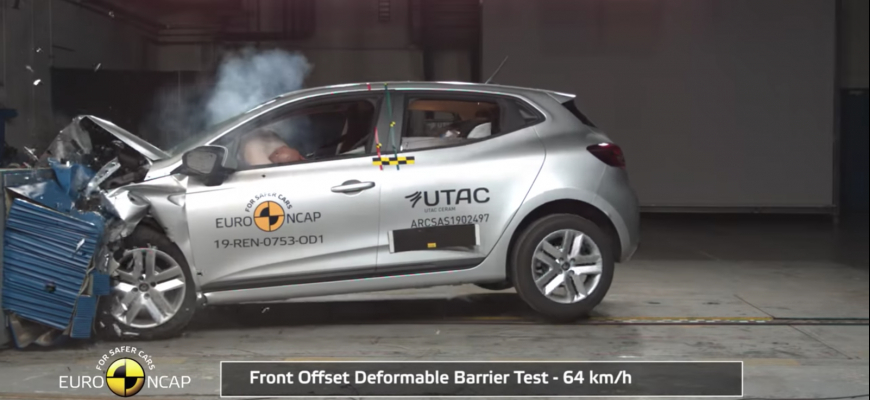 Testy Euro NCAP Renault Clio zvládol s prehľadom