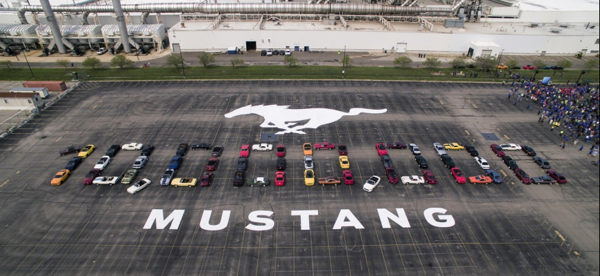 Ford vyrobil už 10 miliónov Mustangov