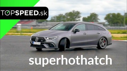 TEST MERCEDES-AMG CLA45S SHOOTING BRAKE - KOMPAKTNÝ REKORDÉR