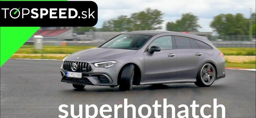 Test Mercedes-AMG CLA45s Shooting Brake - kompaktný rekordér