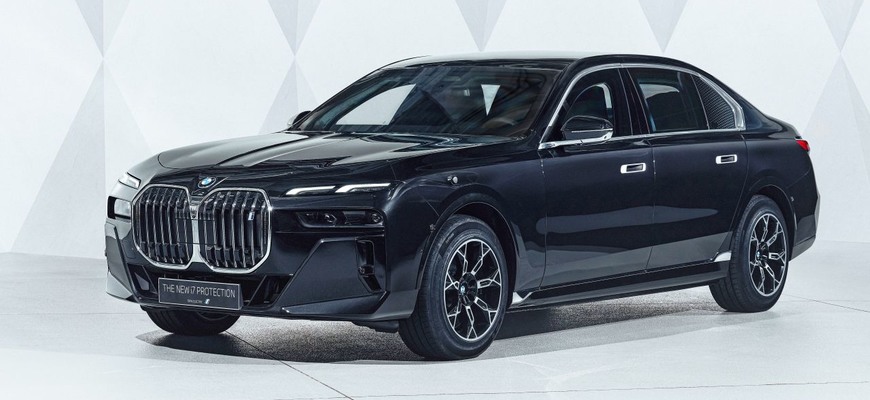 Nové BMW i7 Protection ponúka balistickú ochranu úrovne VR9 a zároveň elektrický pohon