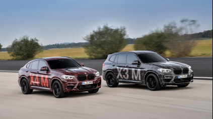 BMW X3 M a X4 M testujú na Nürburgringu