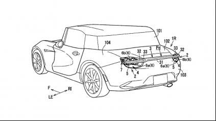 Dostane budúca wankel Mazda TENTO patentovaný spojler?
