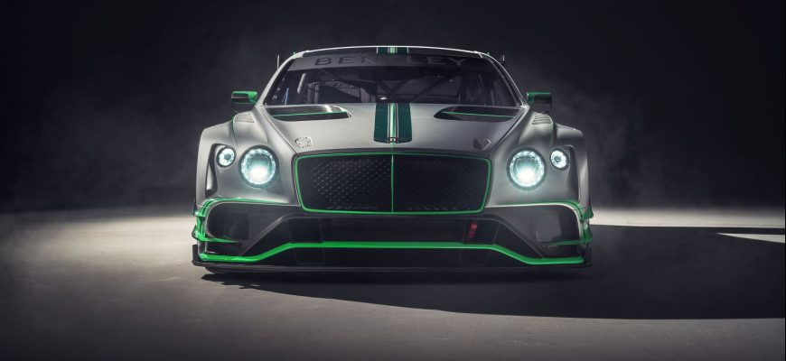 Bentley Continental GT3 schudol z 2250 na 1300 kg!