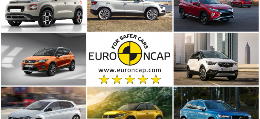 Mimoriadne výsledky EuroNCAP. 8 noviniek má 5 hviezd, aj Škoda Karoq