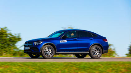 Test: Mercedes-Benz GLC 300 4Matic Coupe - pretláčanie s fyzikou