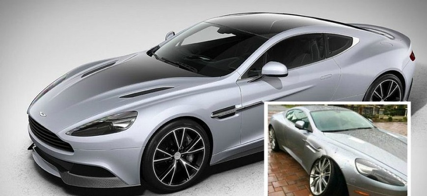 Nabúrala svoj Aston Martin DB9, ale nepáčil sa jej vysoký účet za servis a tak podala žalobu