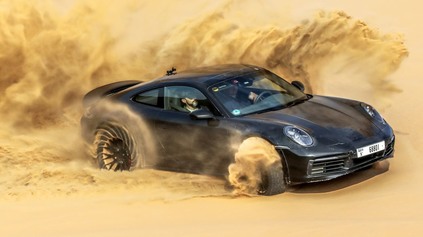 PRVÉ SÉRIOVÉ TERÉNNE PORSCHE 911 PONESIE MENO DAKAR. NEMCI PREZRADILI TIEŽ DÁTUM PREMIÉRY