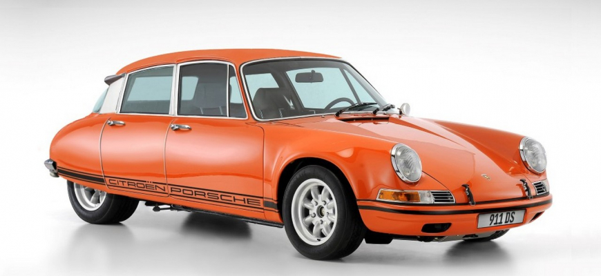 Ikony Porsche 911 a Citroën DS - čo tak dať ich dokopy?