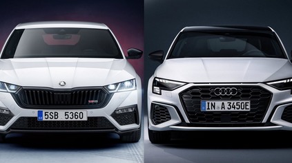HYBRIDNÁ OCTAVIA RS IV PREZLIEKLA KABÁT, ODTERAZ SA VOLÁ AJ AUDI A3 SPORTBACK 45 TFSI E