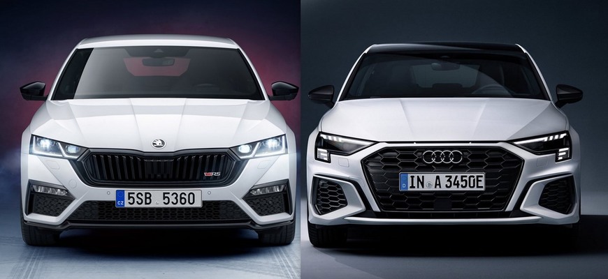 Hybridná Octavia RS iV prezliekla kabát, odteraz sa volá aj Audi A3 Sportback 45 TFSI e