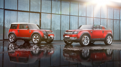 Nový Land Rover Defender sa konceptu vzdiali. Menej pre terén, viac na cesty