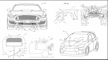 7 patentov pre športové Fordy