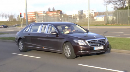 MERCEDES-MAYBACH S600 PULLMAN MALÝ ROZHODNE NIE JE