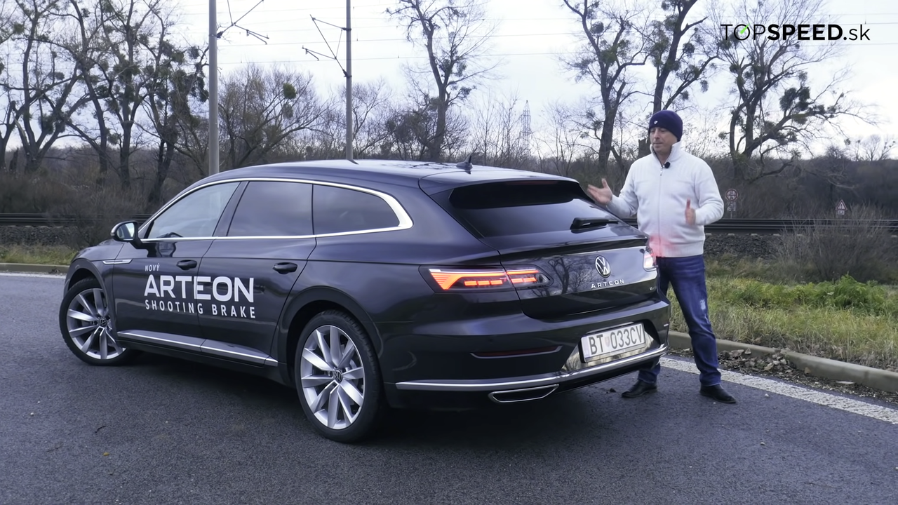 VW Arteon Shooting Brake test jeden z naj Volkswagenov